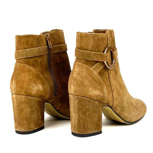 New Bella Vita Women US 5.5 & 11 Brown Suede Block Heel Ankle Boots  | $168 - Picture 3 of 9